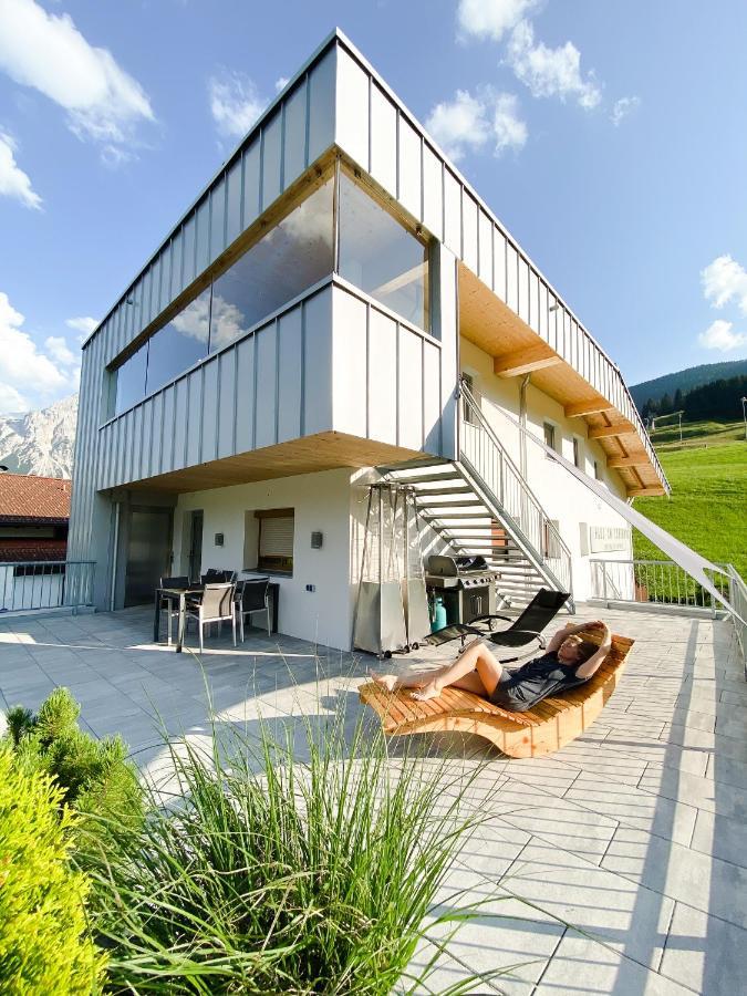 Haus Am Schihang Lermoos Eksteriør billede